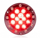 5.5 Inch Round Hybrid Combination Stop, Turn, Tail, And Back Up Light With Work Light