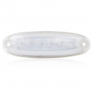 5 3/4 Inch By 1 3/4 Inch Oval Clearance Marker LED Light