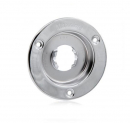 2 1/2 Inch Stainless Steel Flange Recessed Mount With Chrome Finish