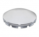 Replacement Hub Cap For Front Chrome Plastic Axle Cover