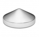 Pointed 8-1/2 Inch Rear Hub Cap 