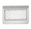 Stainless Steel Hinge Mount License Plate Holder With Frame